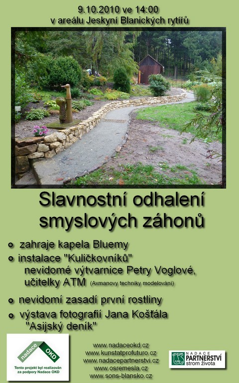 smyslový záhon pozvánka