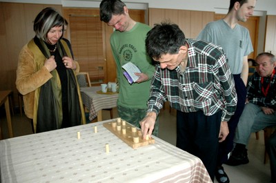 Předání rehabilitačních pomůcek